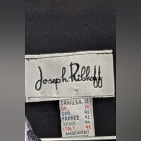 Joseph Ribkoff Monochrome Geometric Blazer - Picture 2 of 5